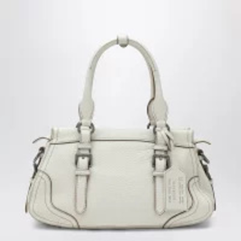 Prada Bag Tote Shopping Talc Colo red Leather - Picture 2 of 2